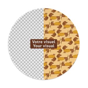 Round Mouse Pad 7.9"