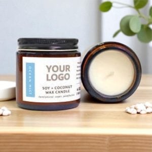 4 oz Hand-Poured Ocean Mist Candles