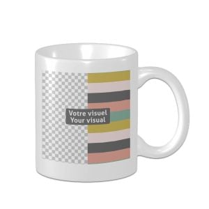 Ceramic Coffee Mug (11oz) (Area Print)