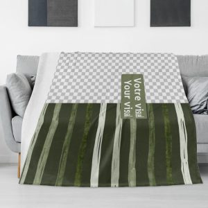 Horizontal Flannel Breathable Blanket 4 Sizes