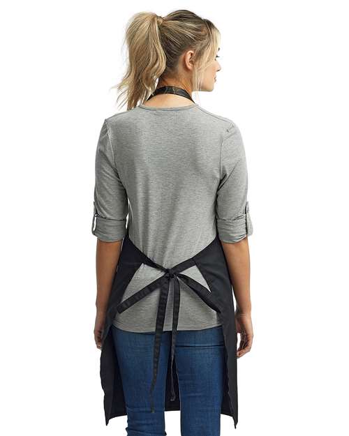 bib-apron-made-from-faux-leather-available-in-three-shades bib apron made from faux leather available in three shades