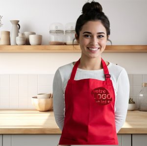 Full-Length Apron with Pouch 7 colors