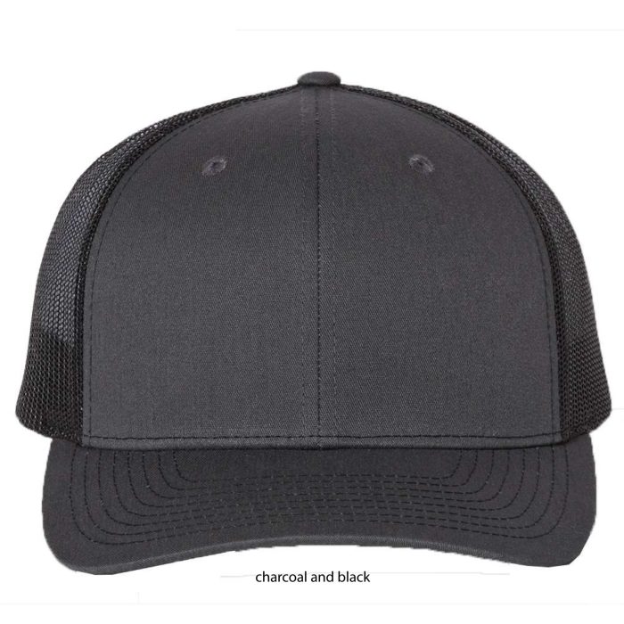 Richardson 112 charcoal and black