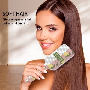 hair brush with air cushion technology