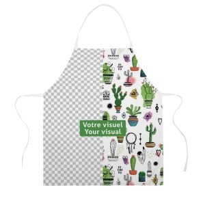 Kitchen Apron without Pockets