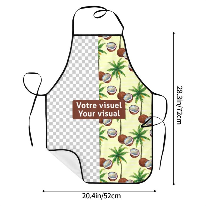 stylish apron with front pockets