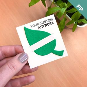 Single-Sided Mini Slot Cards With Plantable Shape