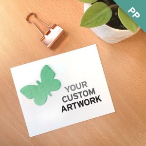 Single-Sided Small Eco Panel Card With Shape