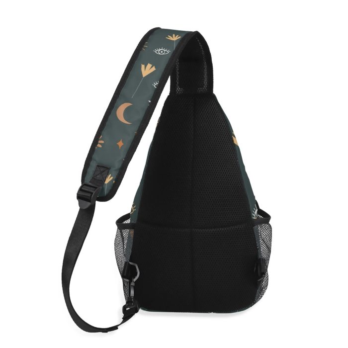crossbody bag with all over print