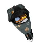 unique print chest crossbody bag