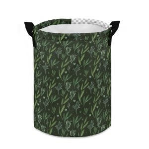 laundry basket storage bag with all-over print