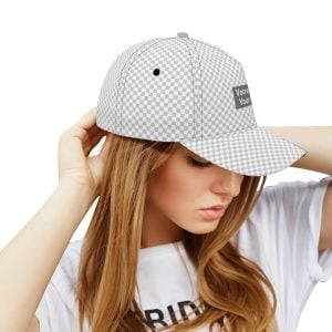 printed baseball cap design