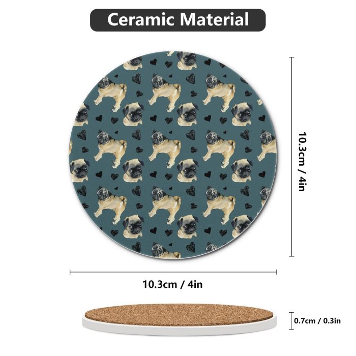 decorative ceramic coasters designs