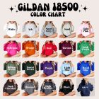 Charte de couleur Gildan 1850