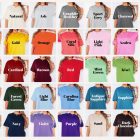 unisex Gildan t-shirt in vibrant colors