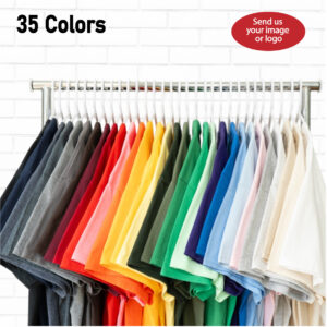 T-Shirt unisex Gildan 5000 35 colors  - A