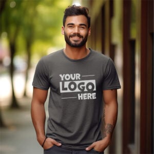 Unisex T-shirt 27 solid colors Bella + Canvas 3001 - Asphalt