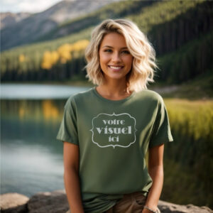 Unisex T-shirt 27 solid colors Bella + Canvas 3001 - Green