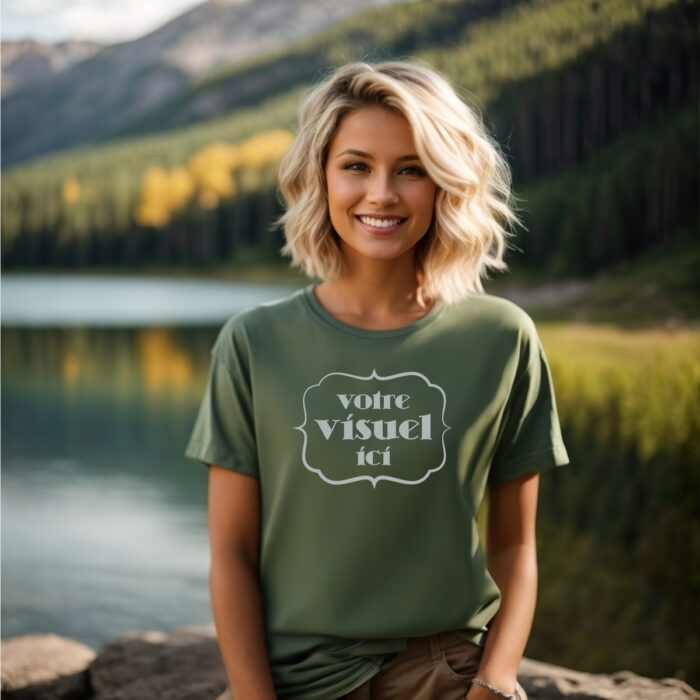 Bella Canvas 3001 Military Green