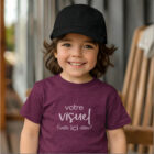 Bella Canvas 3001T heather maroon