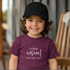 Unisex T-shirt toddlers 15 colors Bella + Canvas 3001T - Maroon