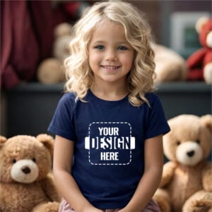 Unisex T-shirt toddlers 15 colors Bella + Canvas 3001T - Navy