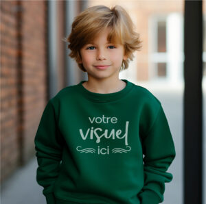 Youth Heavy Blend Sweatshirt 10 colors - Gildan 18000B - Green