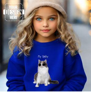 Youth Heavy Blend Sweatshirt 10 colors - Gildan 18000B - Royal