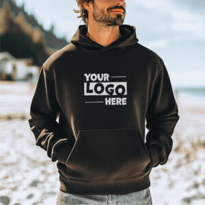 Unisex Hooded Sweatshirt 20 colors- Gildan 18500 - Chocolate