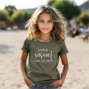 Youth Heavy Cotton™ T-Shirt - 5000B -Greeen